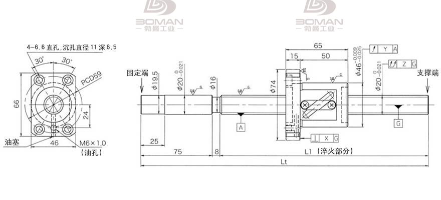 KURODA GG2010DS-BALR-1505A 日本黑田精工丝杠钢珠安装方法
