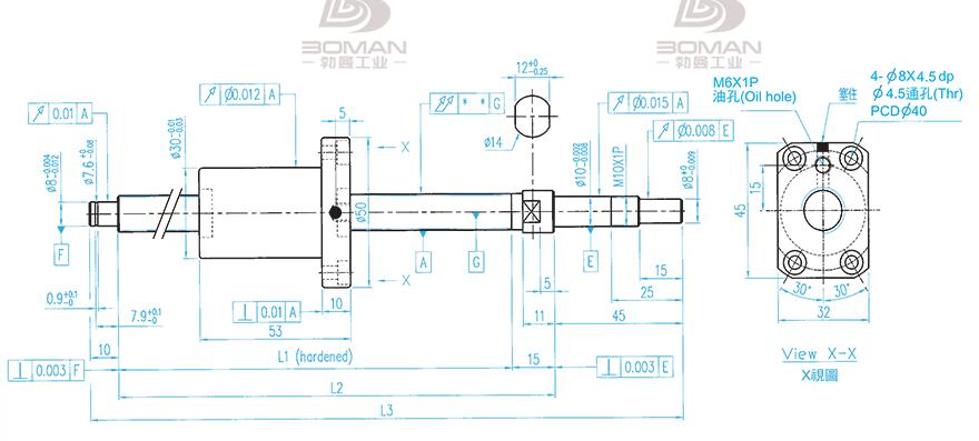 TBI XSVR01210B1DGC5-230-P1 tbi丝杠工厂