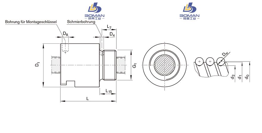 REXROTH R2542 TSK丝杠